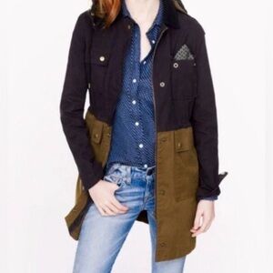 J. Crew | Colorblock Barn Coat, XXS
